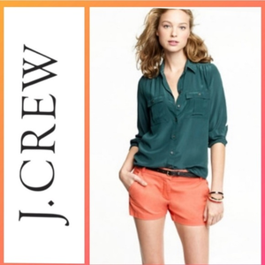J. CREW‎ 100% cotton Chino Shorts Size 4